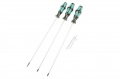 Wera Tools - Kraftform Plus 3-piece S-driver Set 300mm Extra Long Slot Blade Ph2-pz2-5.5